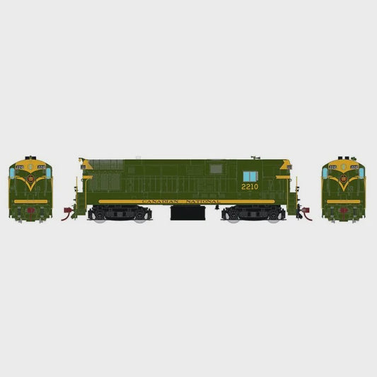 Rapido 044528 HO H16-44 (DC/DCC/Sound): CNR - Green Scheme: #2213