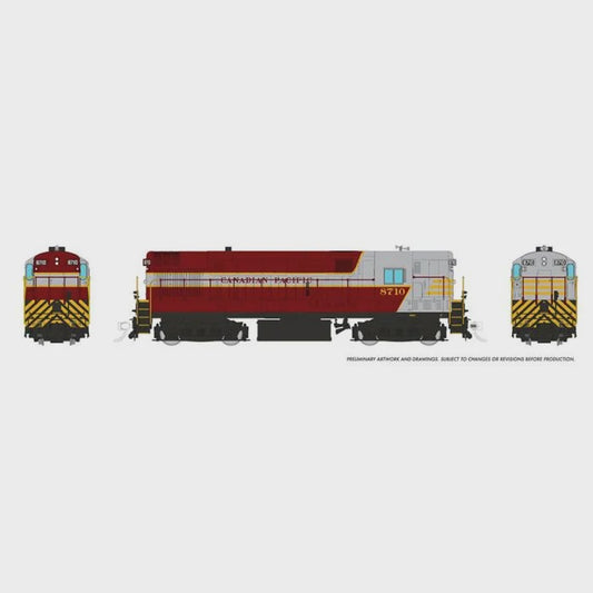 Rapido 044530 HO H16-44 (DC/DCC/Sound): CPR - Block Scheme: #8713