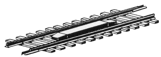 Micro Trains N Permanent Uncoupler Magnet - Mounted in Code 80 Track Section #1131