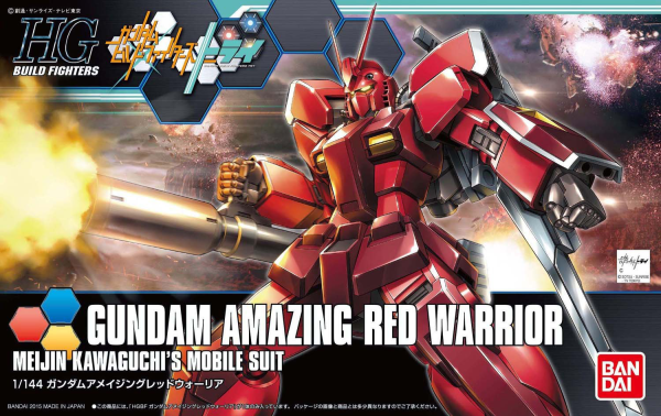HGBF 1/144 Gundam Amazing Red Warrior #5065732 by Bandai