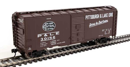 40' AAR Modified 1937 Boxcar - Ready to Run #2735 New York Central Pittsburgh & Lake Erie #30156