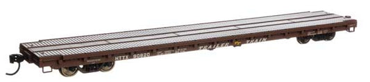 60' Pullman-Standard Flatcar - Ready to Run #5399 Trailer-Train HTTX #90820 (Heavy-duty; brown)