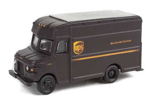 UPS Package Car #14001 United Parcel Service Modern Shield Logo [HO]