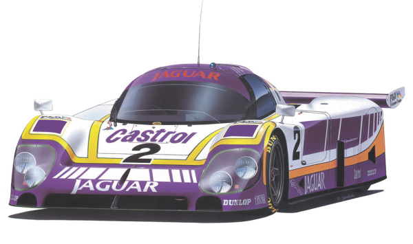 Jaguar XJR-9 LM 1/24 #20654 by Hasegawa