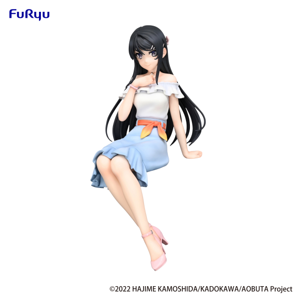 Rascal Does Not Dream Noodle Stopper Figure Mai Sakurajima Summer Outfit ver.