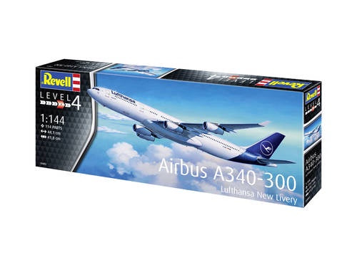 A340-300 Lufthansa New Livery 1/144 by Revell