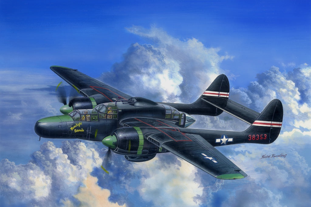 P-61C Black Widow 1/48 #81732 by Hobby Boss