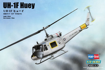 UH-1F Huey 1/72 #87230 by Hobby Boss