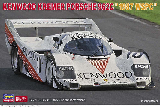 Kenwood Kremer Porsche 962C "1987 WSPC" 1/24 #20698 by Hasegawa