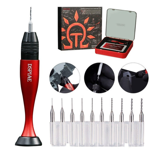 DSPIAE General Purpose Chuck Hand Drill Set - DSP-AT-VHDS