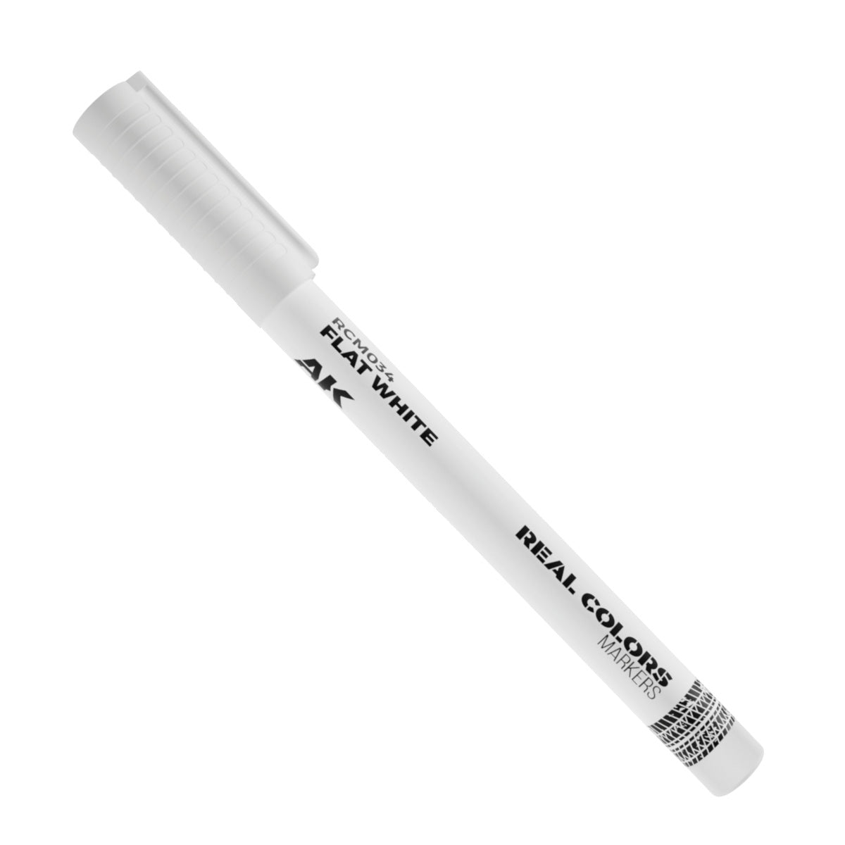 AK Interactive Real Colors Markers Flat White AK-RCM034