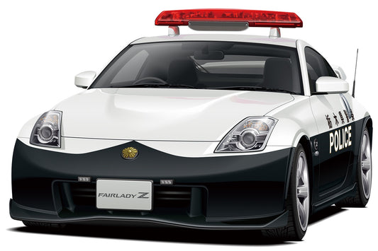 Nissan Z33 Fairlady Z Version Nismo Patrol Car 07 1/24 Model Car Kit #06281 by Aoshima