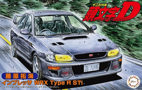 WRX TypeR Sti Fujiwara Takumi 1/24 #183817 by Fujimi