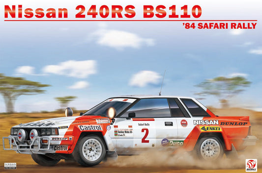 Nissan 240RS BS110 1984 Safari Rally Winner 1/24 #BX24041 by Platz