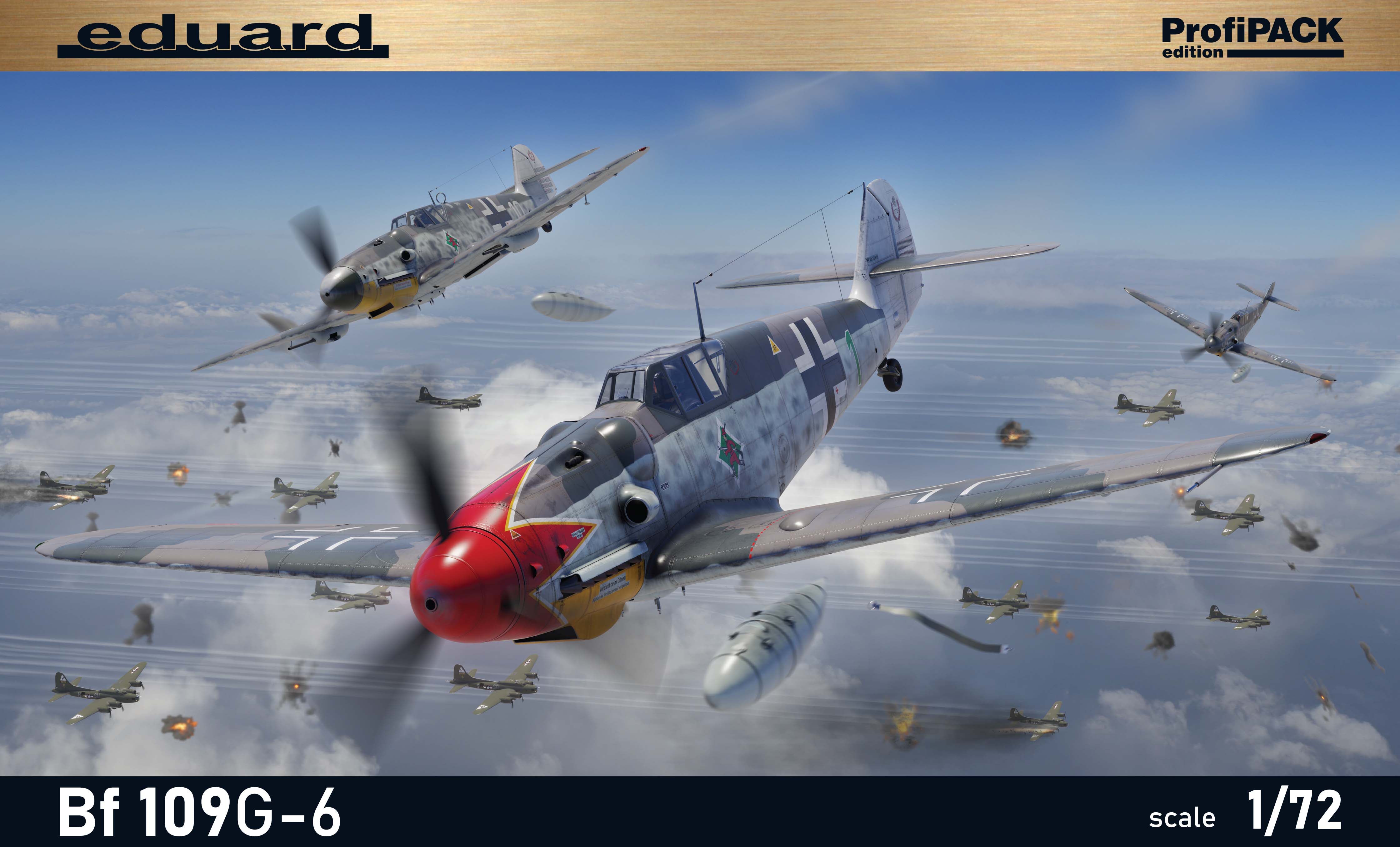 Bf 109G-6 Profipack 1/72 #70159 by Eduard