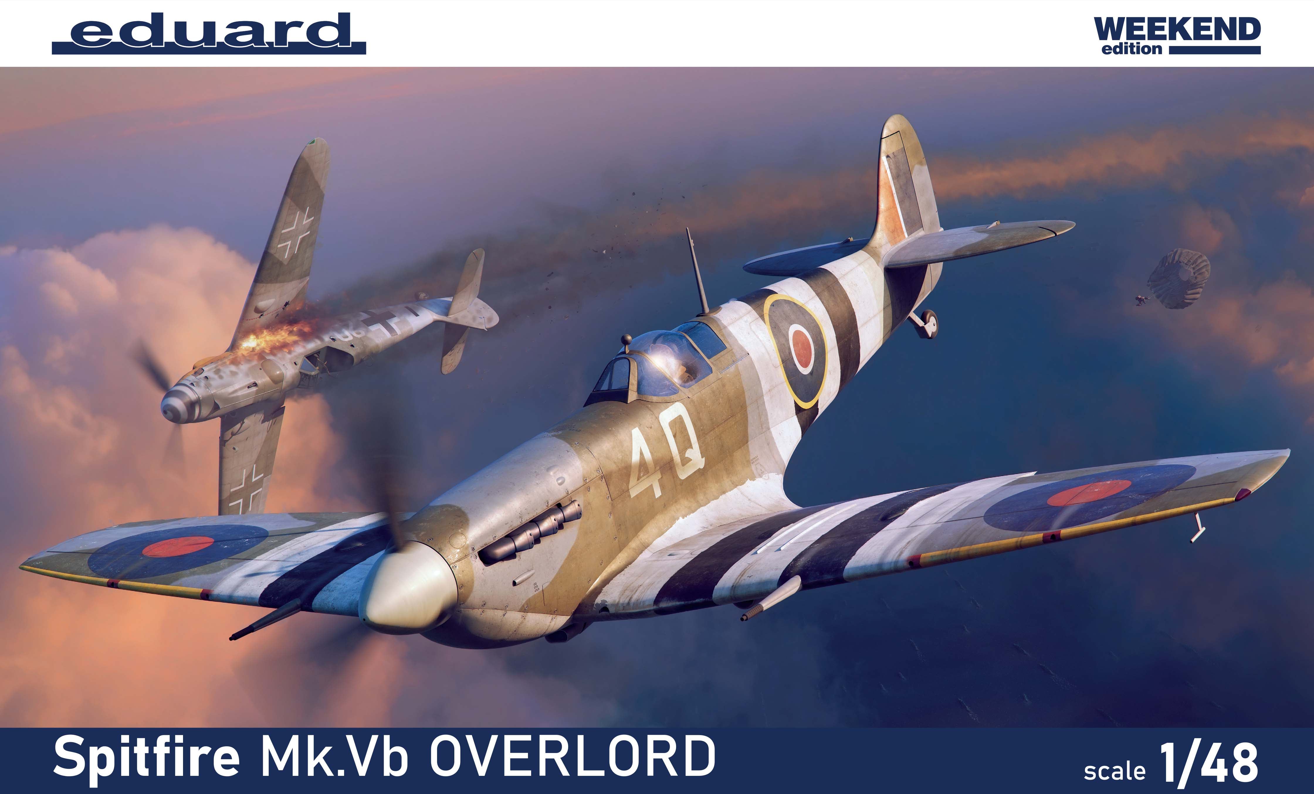 Spitfire Mk.Vb Overlord Weekend Edition 1/48 #84200 by Eduard