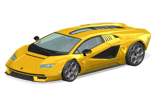 Lamborghini Countach LPI 800-4(Yellow) #19-C 1/32 #06541 by Aoshima