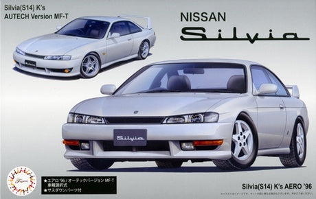 S14 Silvia K'S Aero '96/Autech Version W/Window Frame Masking 1/24 #039275 by Fujimi