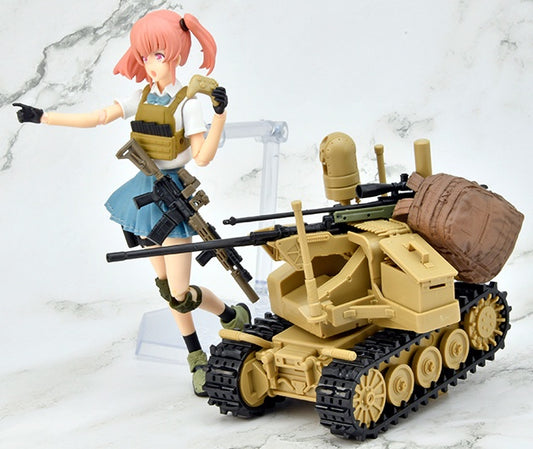 LD049 UGV Armed Robot System 2 Caliber Carrier Little Armory 1/12 Detail Kit by Tomytec