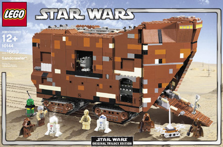 Lego Star Wars: Sandcrawler 10144 (Open box seals otherwise new)