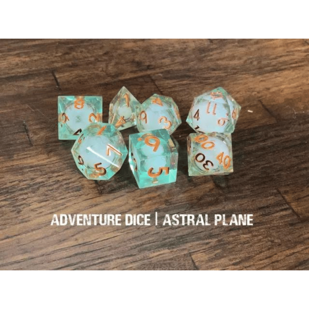 Adventure Dice 7-Die Set Liquid Core - Assorted $64.99