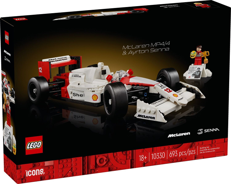 Lego Creator Expert: McLaren MP4/4 & Ayrton Senna 10330