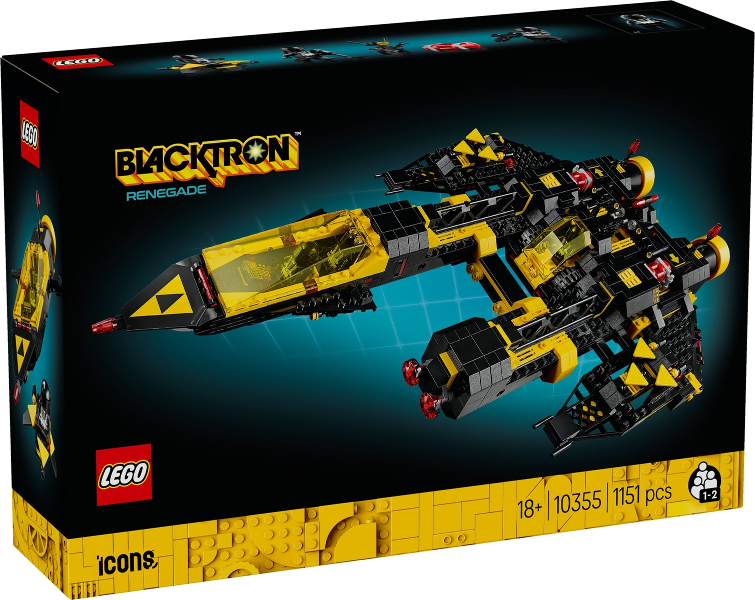 Lego Icons: Blacktron Renegade 10355