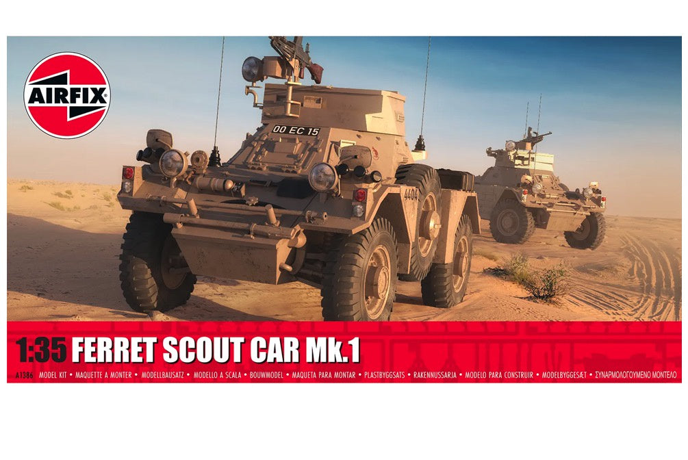 Ferret Scout Car MK.1 1/35 #01386 by Airfix