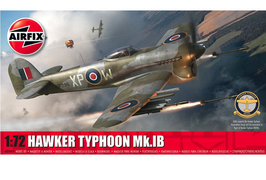 Hawker Typhoon MK.IB 1/72 #02041B by Airfix