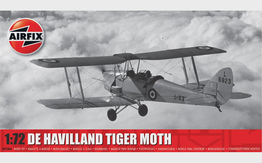 De Havilland Tiger Moth 1/72 #02106A by Airfix