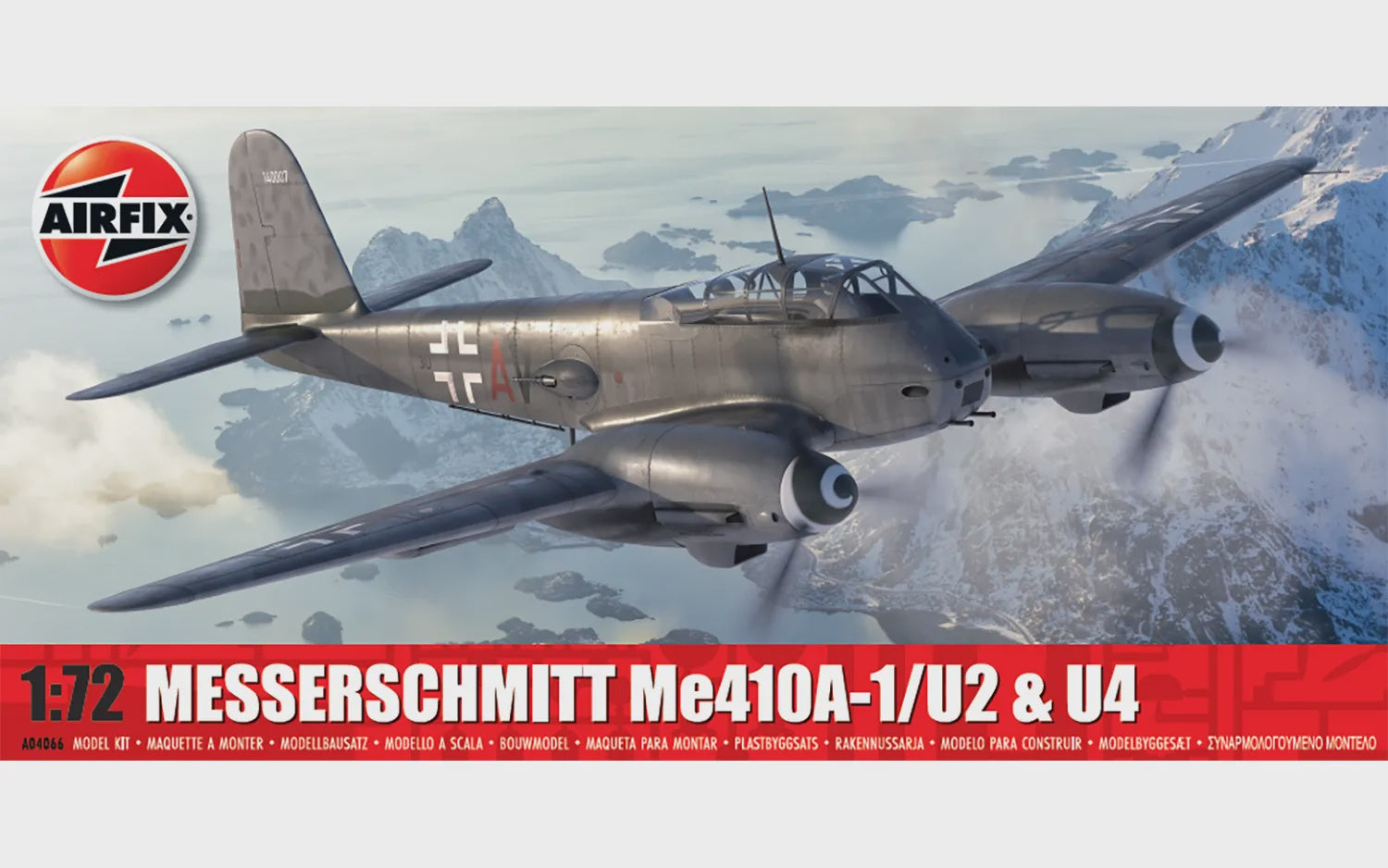Messerschmitt Me 410A-1/U2 & U4 1/72 #04066 by Airfix
