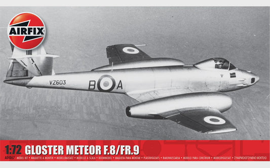 Gloster Meteor F.8/FR.9 1/72 #04067 by Airfix