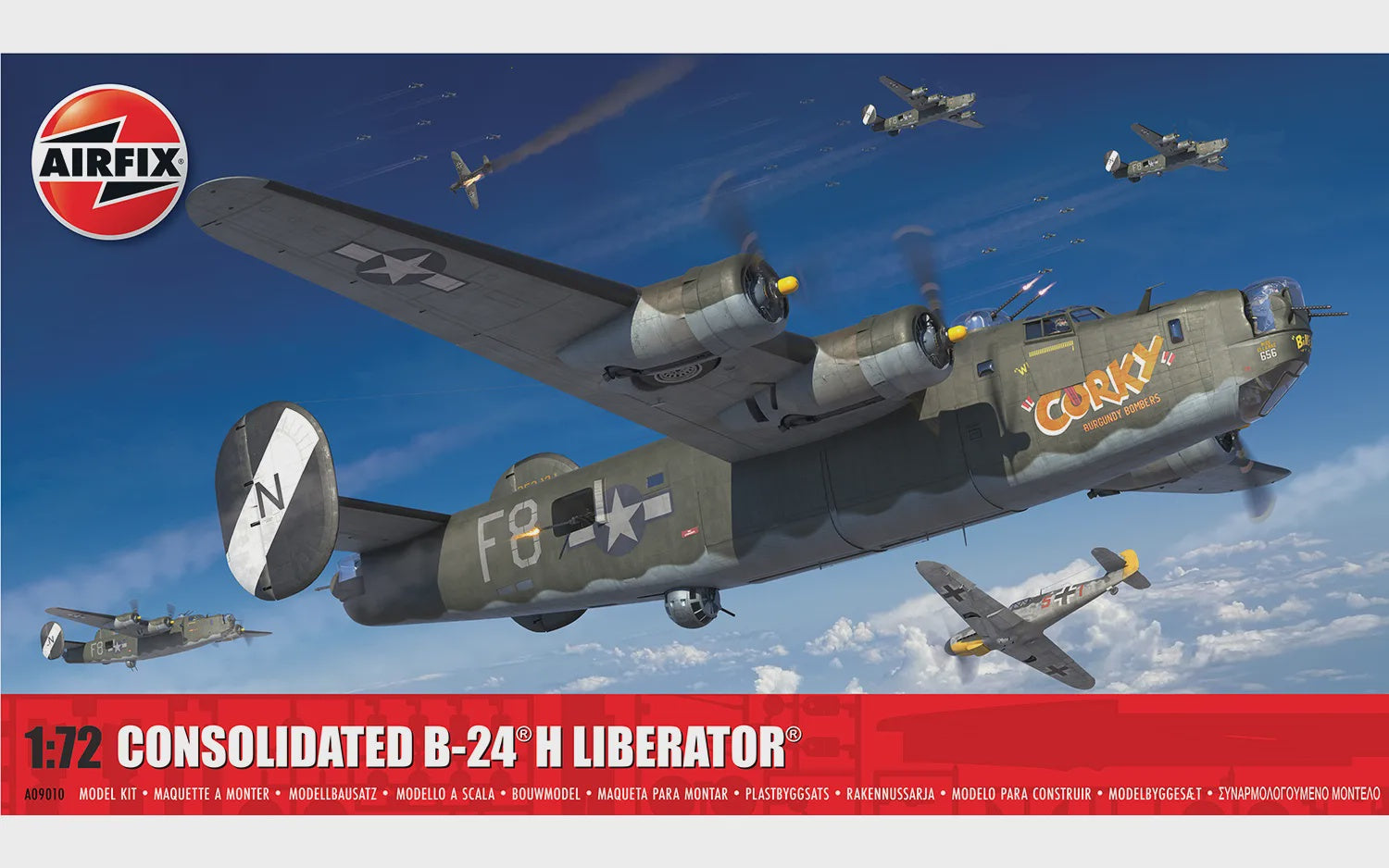 Consolidated B-24H Liberator 1/72 09010 by Airfix