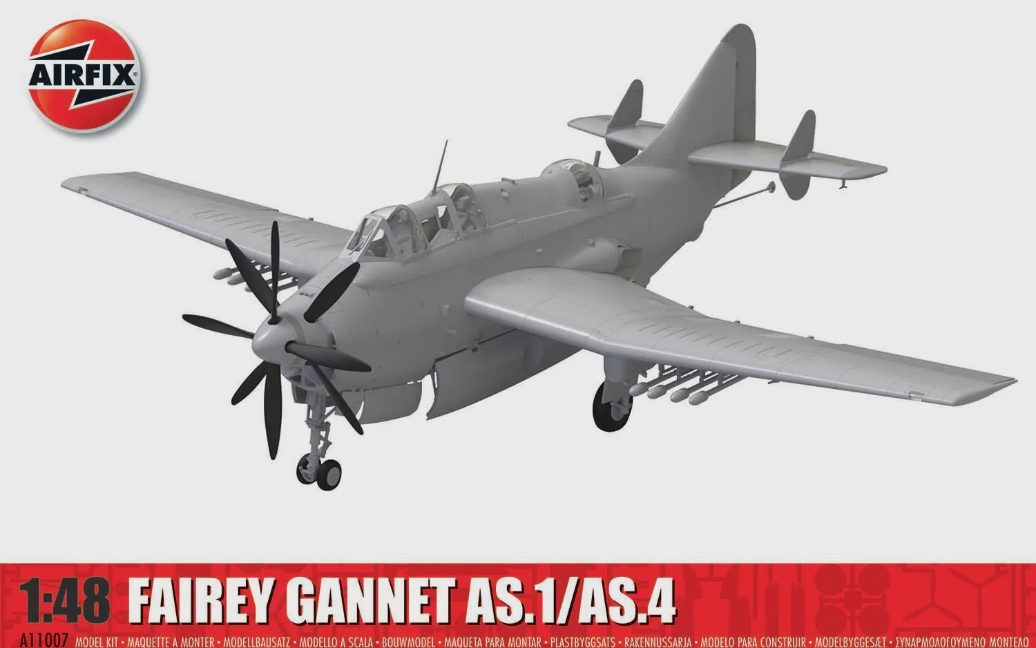 Fairy Gannet As.1/As.4 1/48 #11007 by Airfix