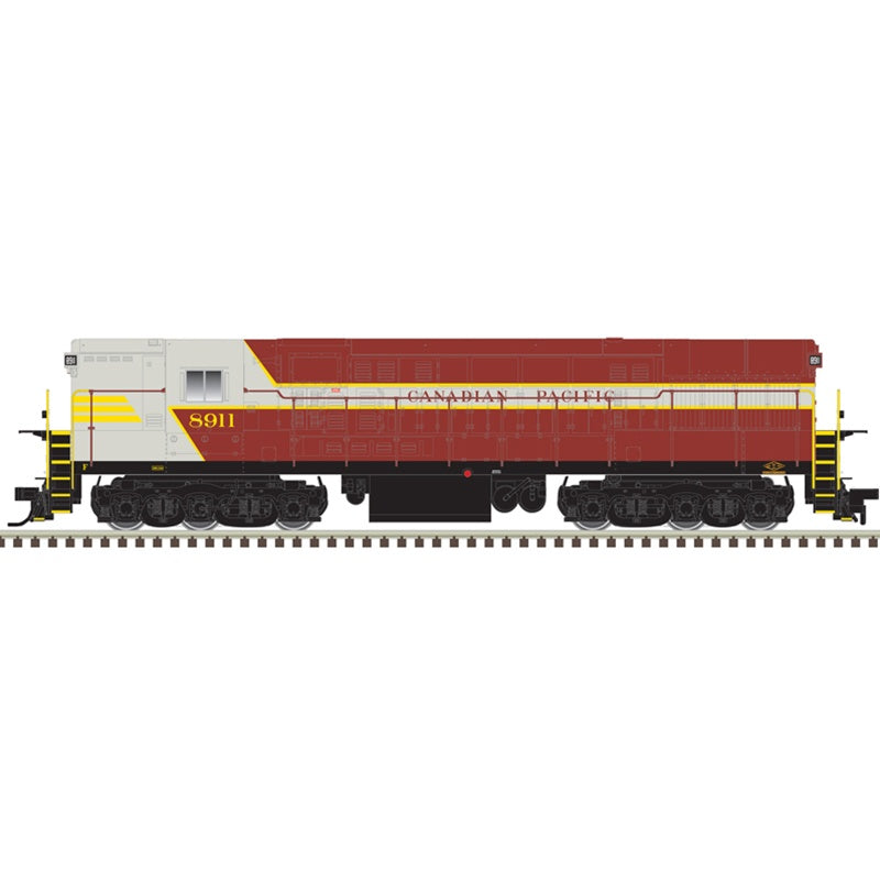 Atlas Phase 2 Loco Canadian Pacific (Late )8913 (Silver) HO Scale - 121-10004120