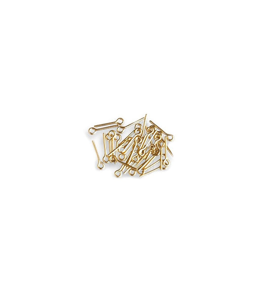 Artesania Latina Brass Eyebolts (10mm) (60 Pieces)