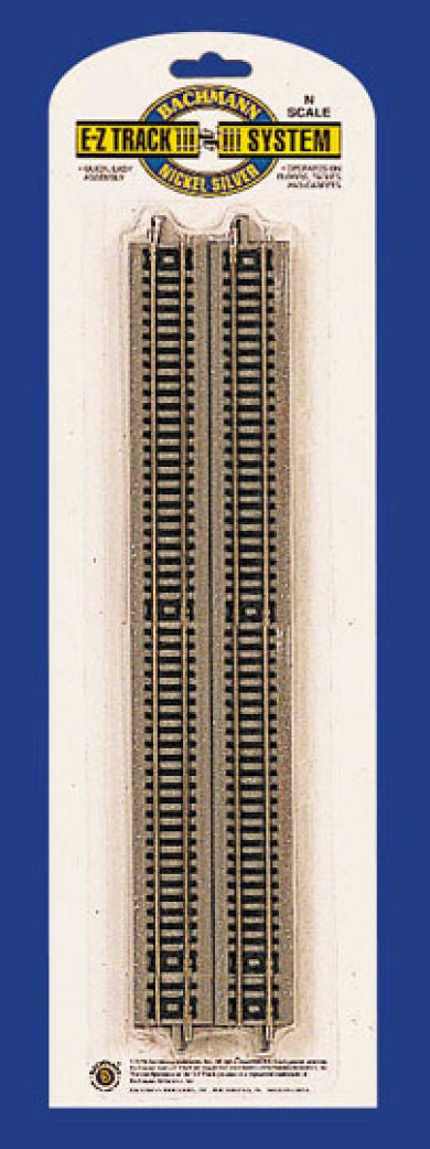 10" Straight Track - Nickel (6PC) (N)