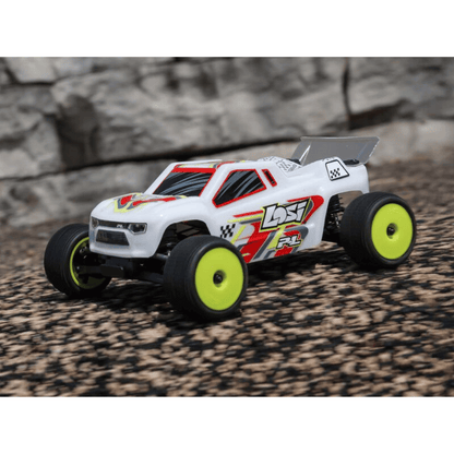 Losi Micro-T 1/28 RTR 2WD Stadium Truck (White) w/2.4GHz Radio, Battery & Charger - Assorted Colours LOS-1392