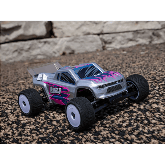 Losi Micro-T 1/28 RTR 2WD Stadium Truck (White) w/2.4GHz Radio, Battery & Charger - Assorted Colours LOS-1392