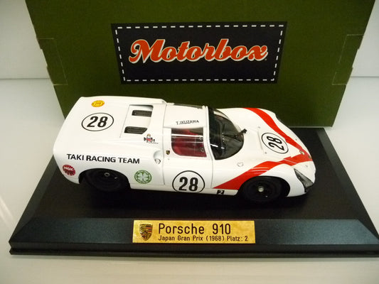 (Pre Owned) Exoto Porsche 910 Japan Grand Prix 1968 1:18 MTB00064B