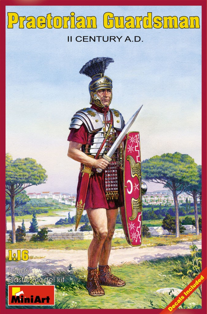 Praetorian Guardsman. II century A.D. 1/16 #16006 by MiniArt