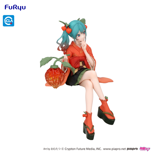 Hatsune Miku Noodle Stopper Figure Flower Fairy Winter Cherry