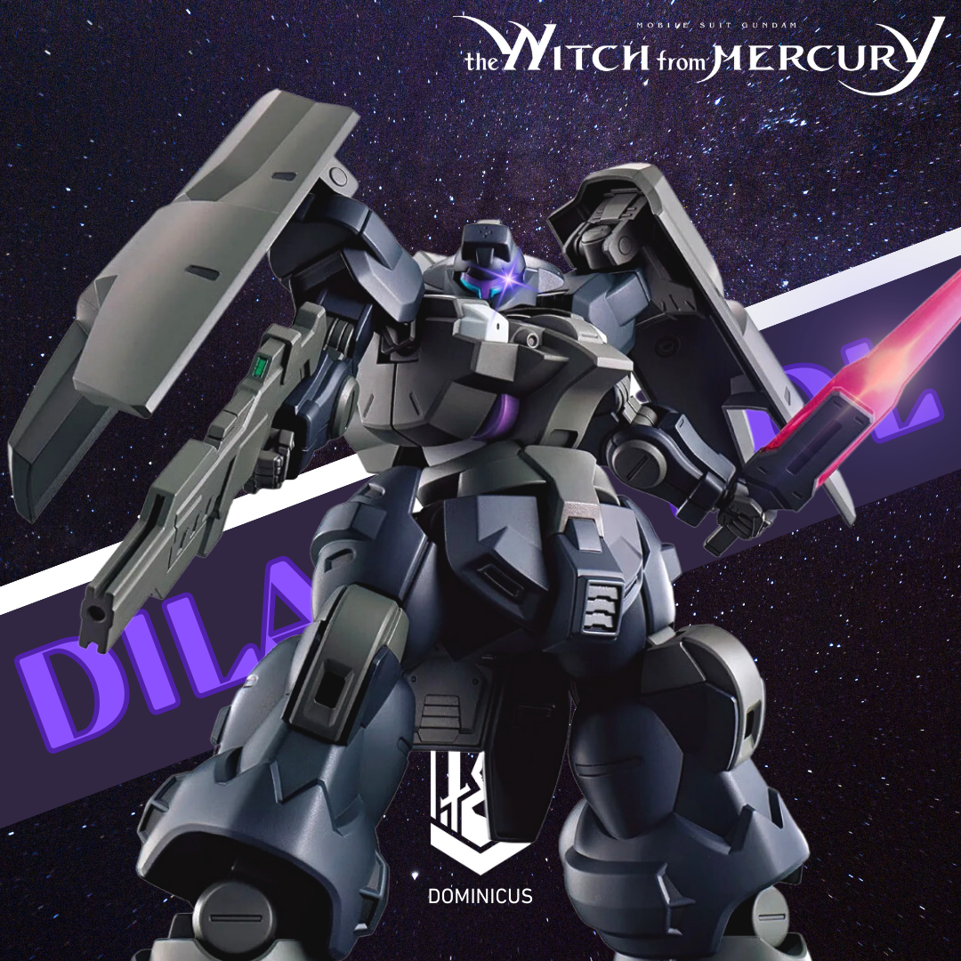 HG 1/144 The Witch from Mercury #21 MD-0031UL Dilanza Sol #5065113 by Bandai