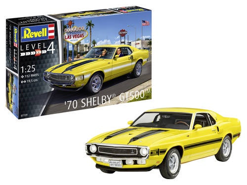 1970 Shelby Mustang GT500 1/25 #07729 by Revell