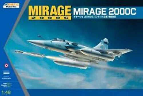 Mirage 2000C 1/48 #48042 by Kinetic