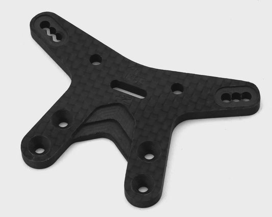 1UP Racing RC10B7/B7D Carbon Fiber Front Shock Tower (-2mm) - 1UP-15515