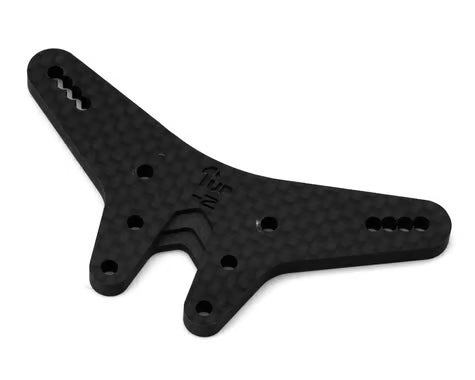 1UP Racing RC10B7/B7D Carbon Fiber Rear Shock Tower (-2mm) - 1UP-15516