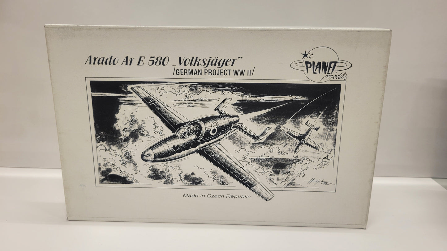 (Pre Owned) Arado Ar E 580 Volksjager 1/72 by Planet Models #015