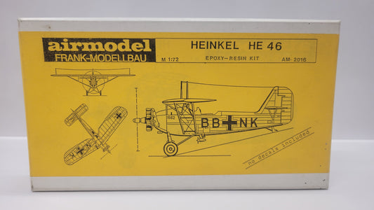 (Pre Owned) Heinkel HE 46 1/72 by Air Model #2016