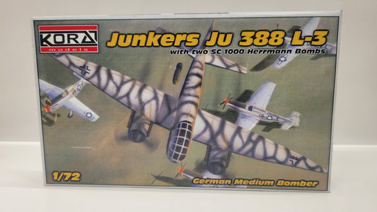(Pre Owned) Junkers JU 388 L-3 1/72 by Kora Models #7258
